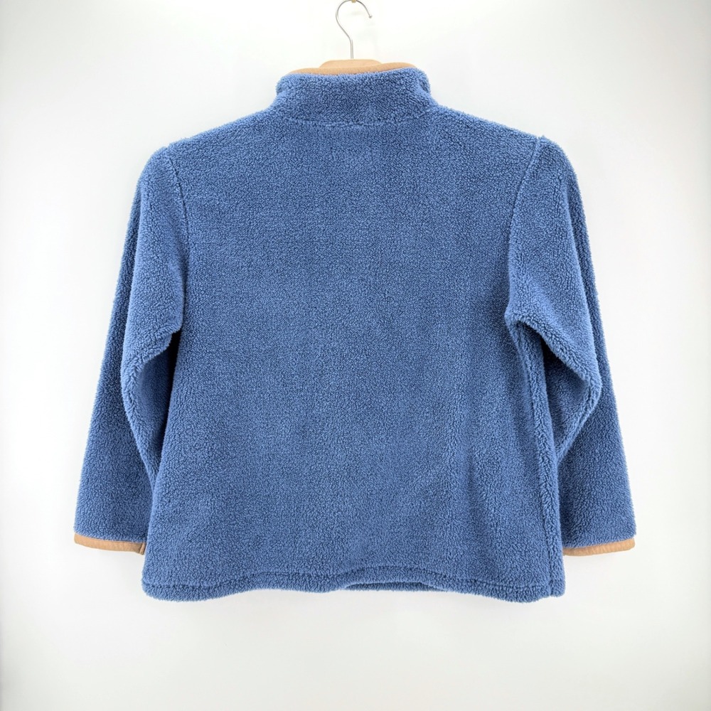 Koolaburra by UGG Fleece Pullover Womens Large Blue Sherpa Gorpcore Mock Neck - Picture 6 of 10